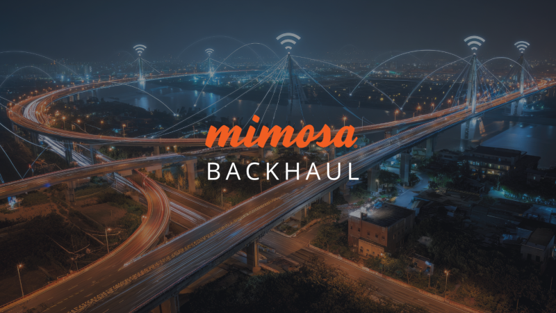 Mimosa Backhaul Connectivity